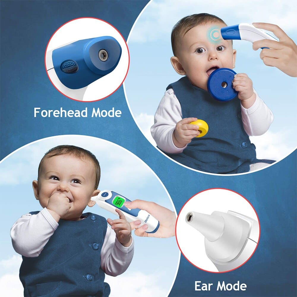 Touch-less Forehead Ear Thermometer