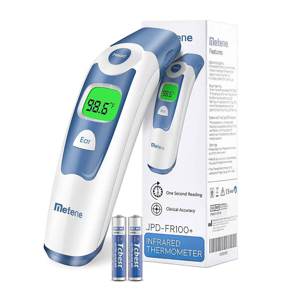 Touch-less Forehead Ear Thermometer